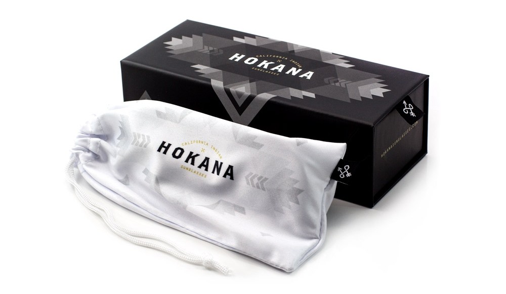 Sunglasses Hokana Flow FL02-Black Matt - Clear